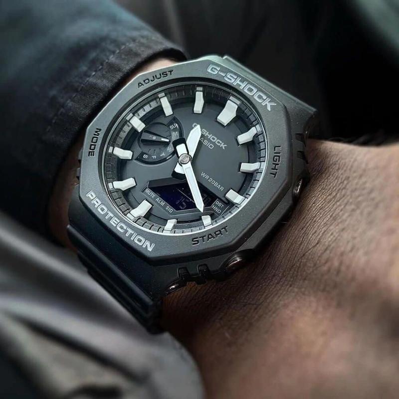Relógio Casio G-SHOCK GA-2100-1ADR *Carbon Core Guard - Relógio de